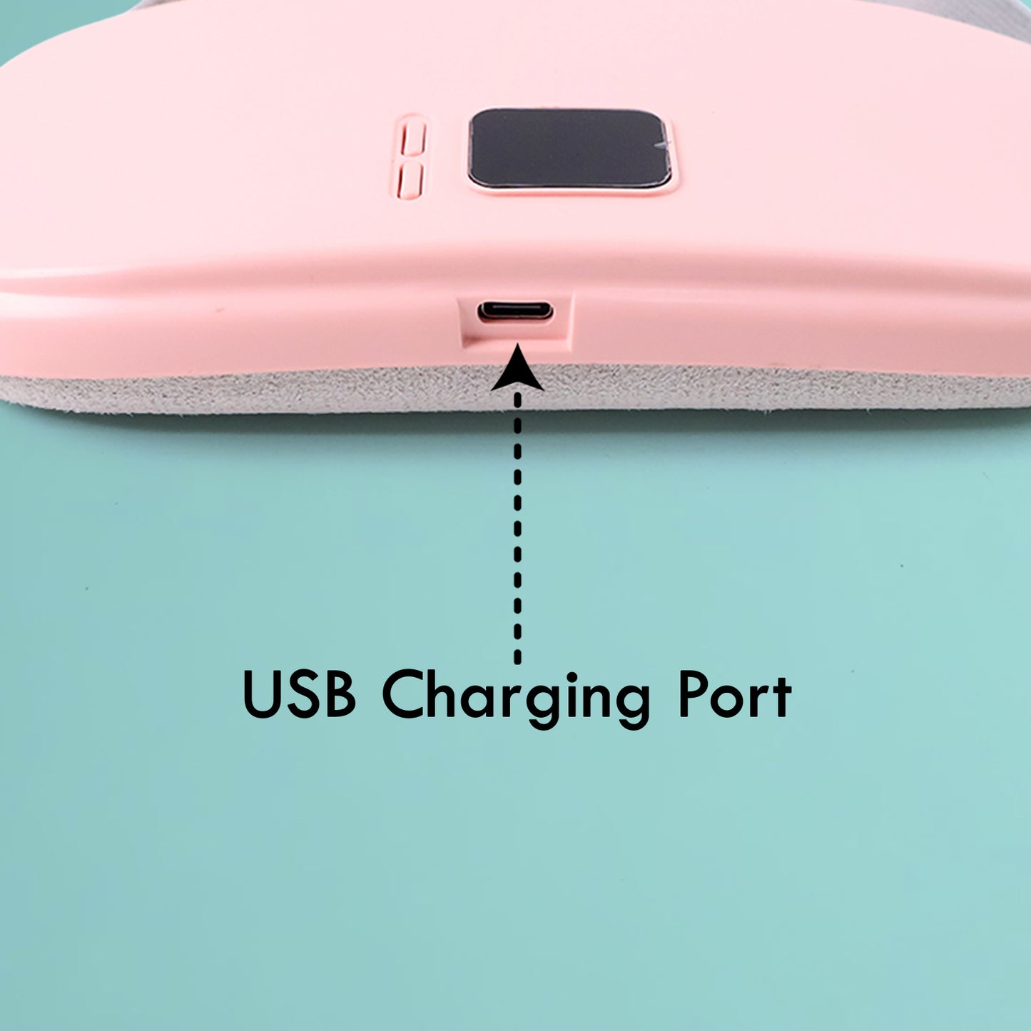 Rechargeable Smart Warm Palace Belt With Heating and vibrating Relieve Period Cramp Pain Menstrual Waist Belt for Cramp Period Care (1 Pc)