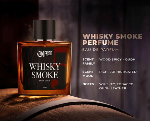 Beardo Whisky Smoke Perfume(100 ML) - HalfPe