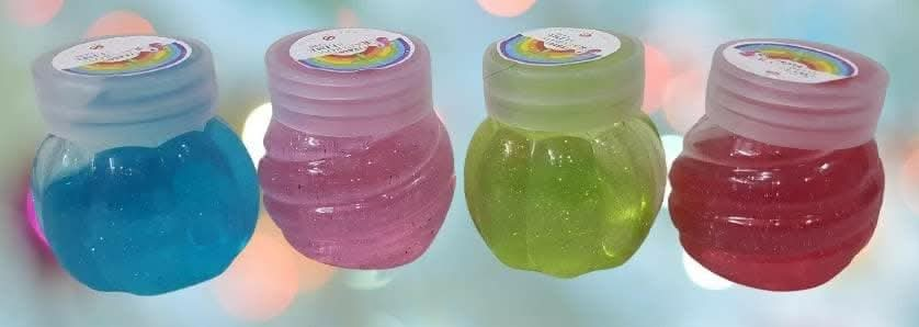 Slime Crystal Clay Soft Jelly Toy (Single Piece, Random Colour) - HalfPe