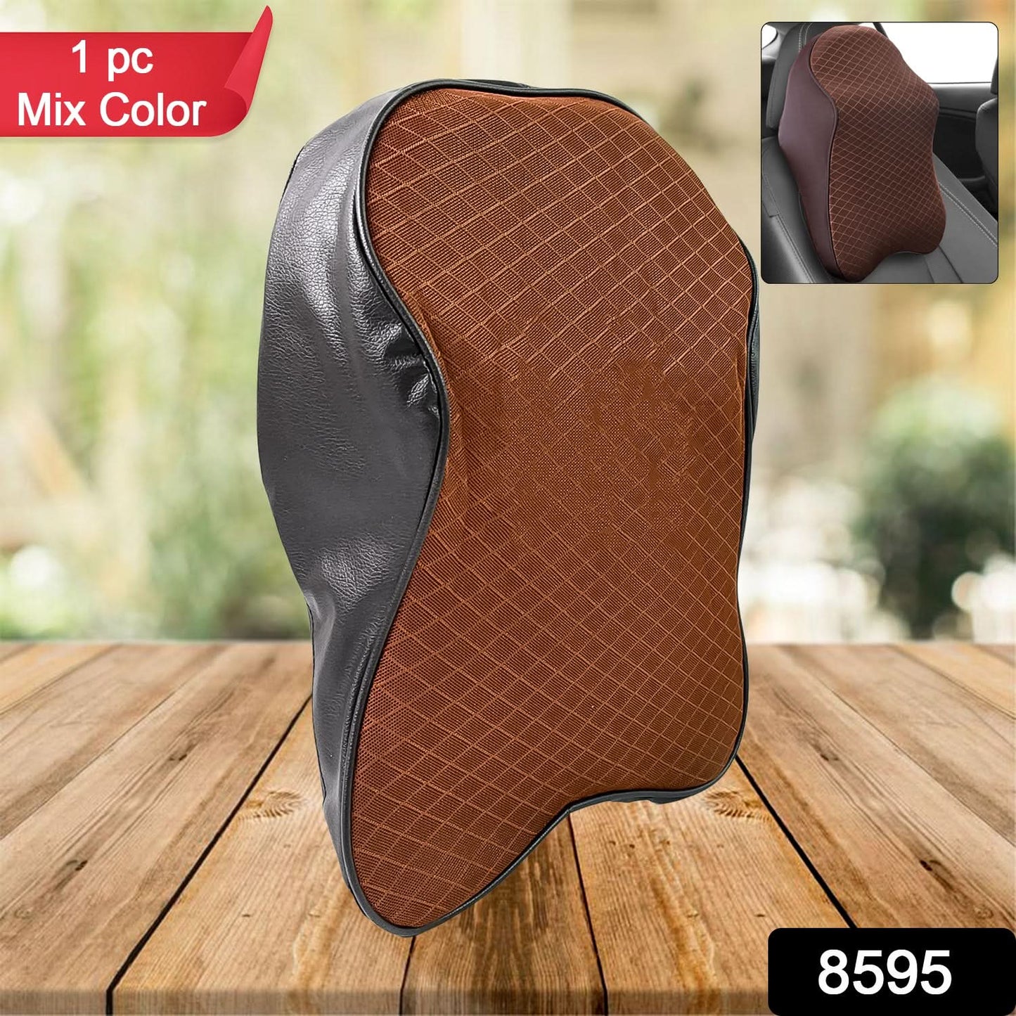 Car Neck Pillow Car Neck Headrest Pillow Memory Foam Car Accessories Cushion Car Seat Head Support Neck Protector Car Seat Neck Pillowfor Driving (1 Pc)