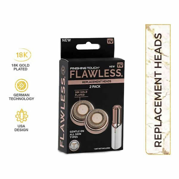 Finishing Touch Flawless-Finishing Tch Replacement Heads (Pack 2) Hair Removal