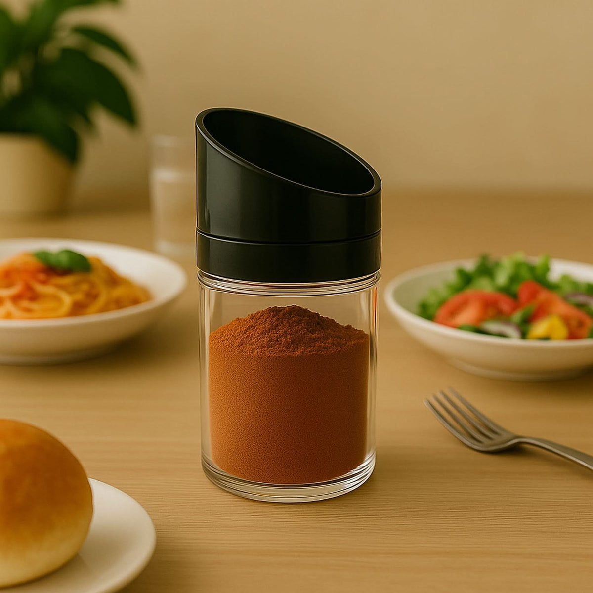 Apex Slant-lid Kitchen Storage Jar Set (2 Pc) HP DD