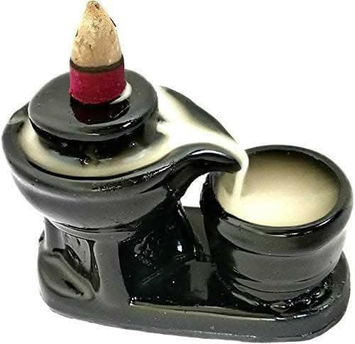 SHIVLING Smoke Backflow Cone Incense Holder - HalfPe