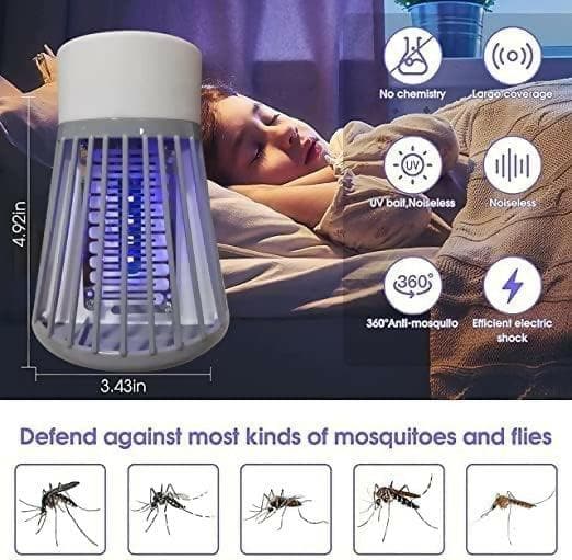 Electronic led Mosquito Killer Lamp for Home- Fly Catcher & Insect Killing Machine - HalfPe