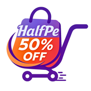 HalfPe logo