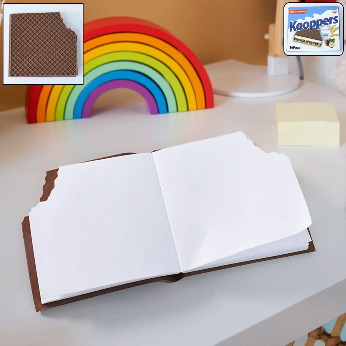 Chocolate Diary – Premium Single Piece Gourmet Chocolate Gift HP DD