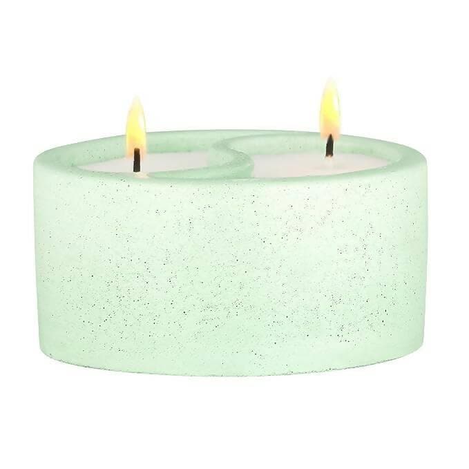 PROSPERRO LUMO by Parkash Candles Yin Yang Scented Candle (Green) - HalfPe