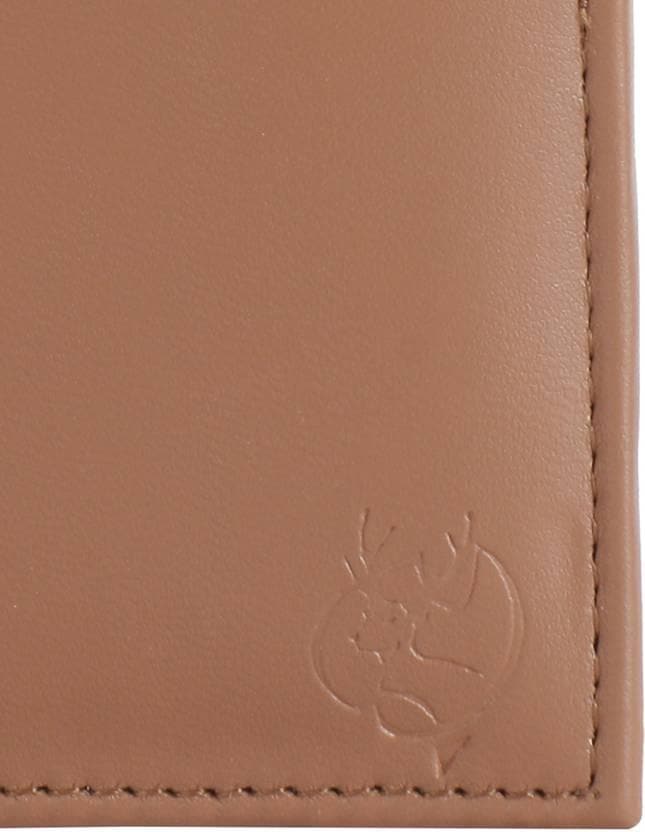 ZEVORA Men & Women Casual Tan Artificial Leather Wallet - HalfPe