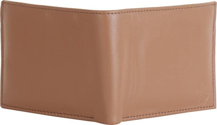 ZEVORA Men & Women Casual Tan Artificial Leather Wallet - HalfPe