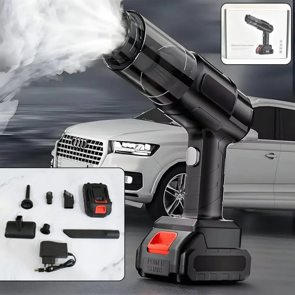 Multifunction 240V Wireless Handheld Vacuum Cleaner, 3-in-1 High Power, Portable car Vacuum Cleaner with Blower for Home & Car (1 Set) HP DD