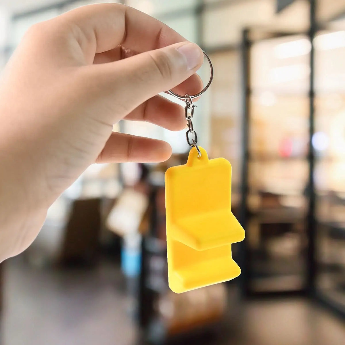 Plastic 2-in-1 Mobile Stand Keychain (1 Pc) HP DD