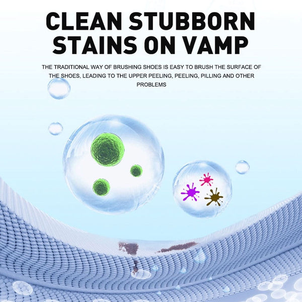 Shoe Cleaning Cream & Stain Remover & 260g Sneaker Cleaner for White Rubber Soles & Polish