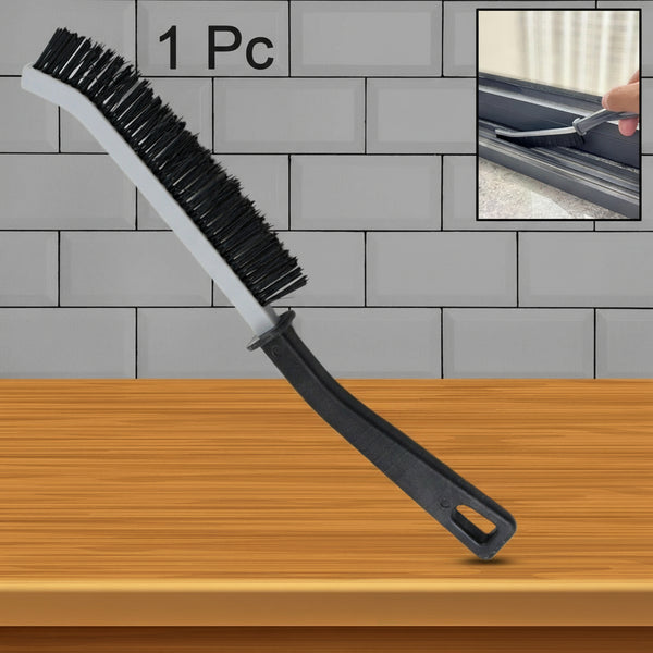 Gap Cleaning Brush Tool, Multifunctional Hard Bristle Small Cleaning Brush for Bathroom Shutter Door Window Track Kitchen (1 Pc / 23 Cm)