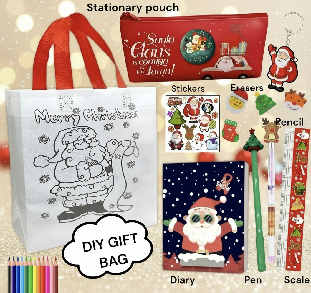 Christmas Santa Return Gift Combo (10Items)