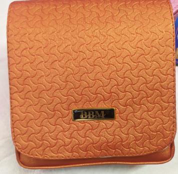 Solid Star Embossed Wallet for Women (Orange, TPT) NATIONALBAGS & BELTS