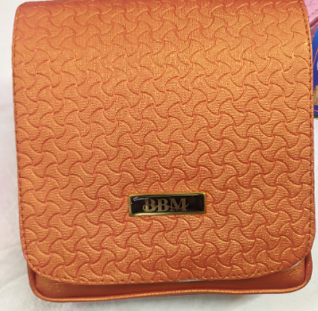 Solid Star Embossed Wallet for Women (Orange, TPT)