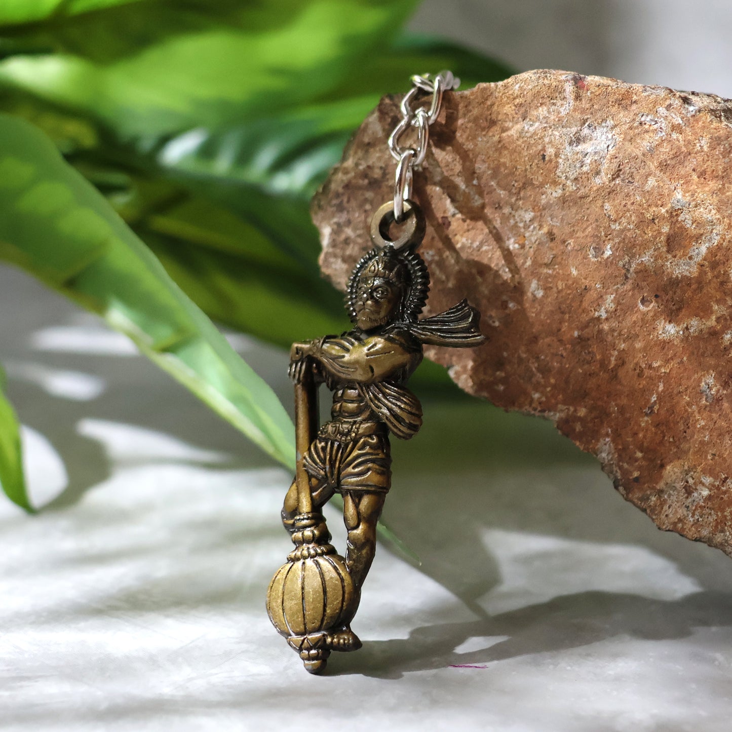 Hanuman Metal Keychain Set (2 Pc Mix Design)