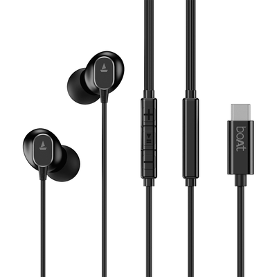 Bassheads 90C Wired Earphones with 10mm Drivers, Magnetic Metallic Buds, In-Line Mic & Lightweight Design(MULTI COLOR)
