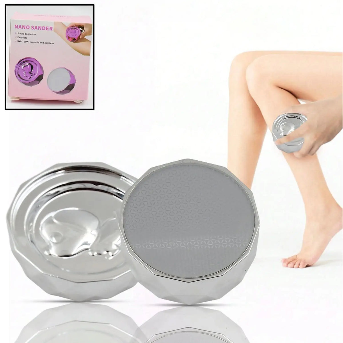 Nano Hair Remover For Arms Legs Back One Sided Skin Hair Remover (1 Pc) HP DD