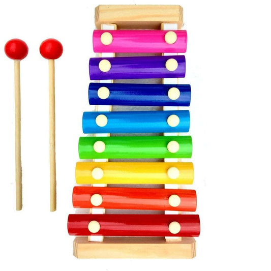 Humming Bird Toys Wooden Xylophone Toys for Kids, Musical Toy Piano Sound Instrument for Children - HalfPe