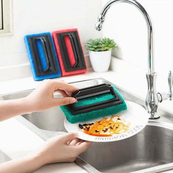 Tile Cleaning Multipurpose Scrubber Brush With Handle