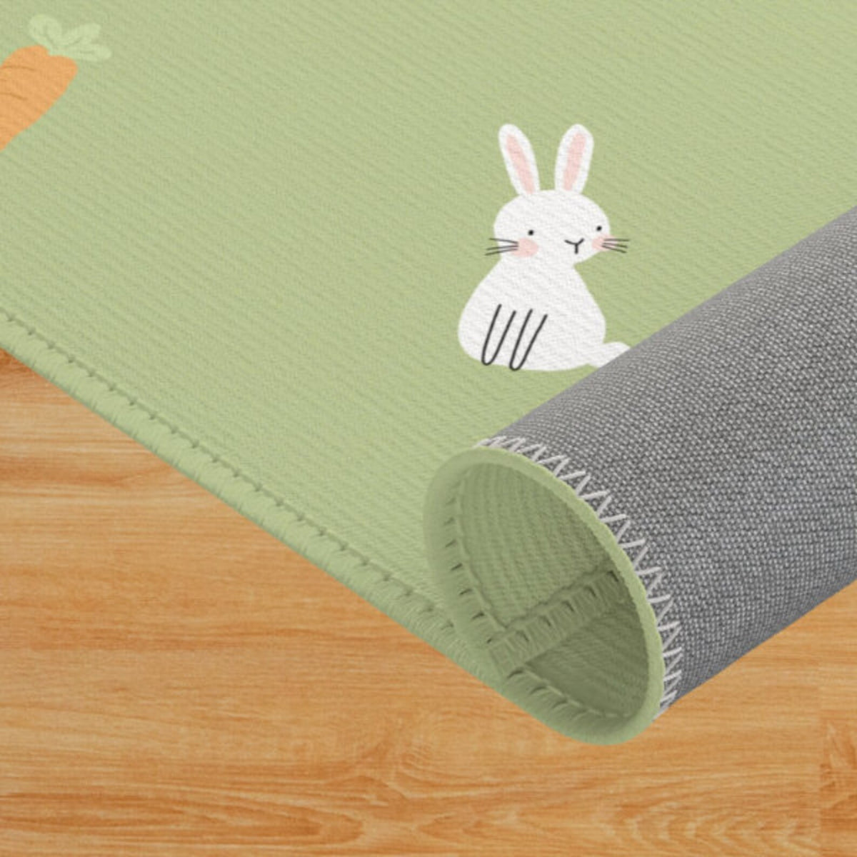 Premium Rabbit Design Mat for Charming Room Decor – additional view
