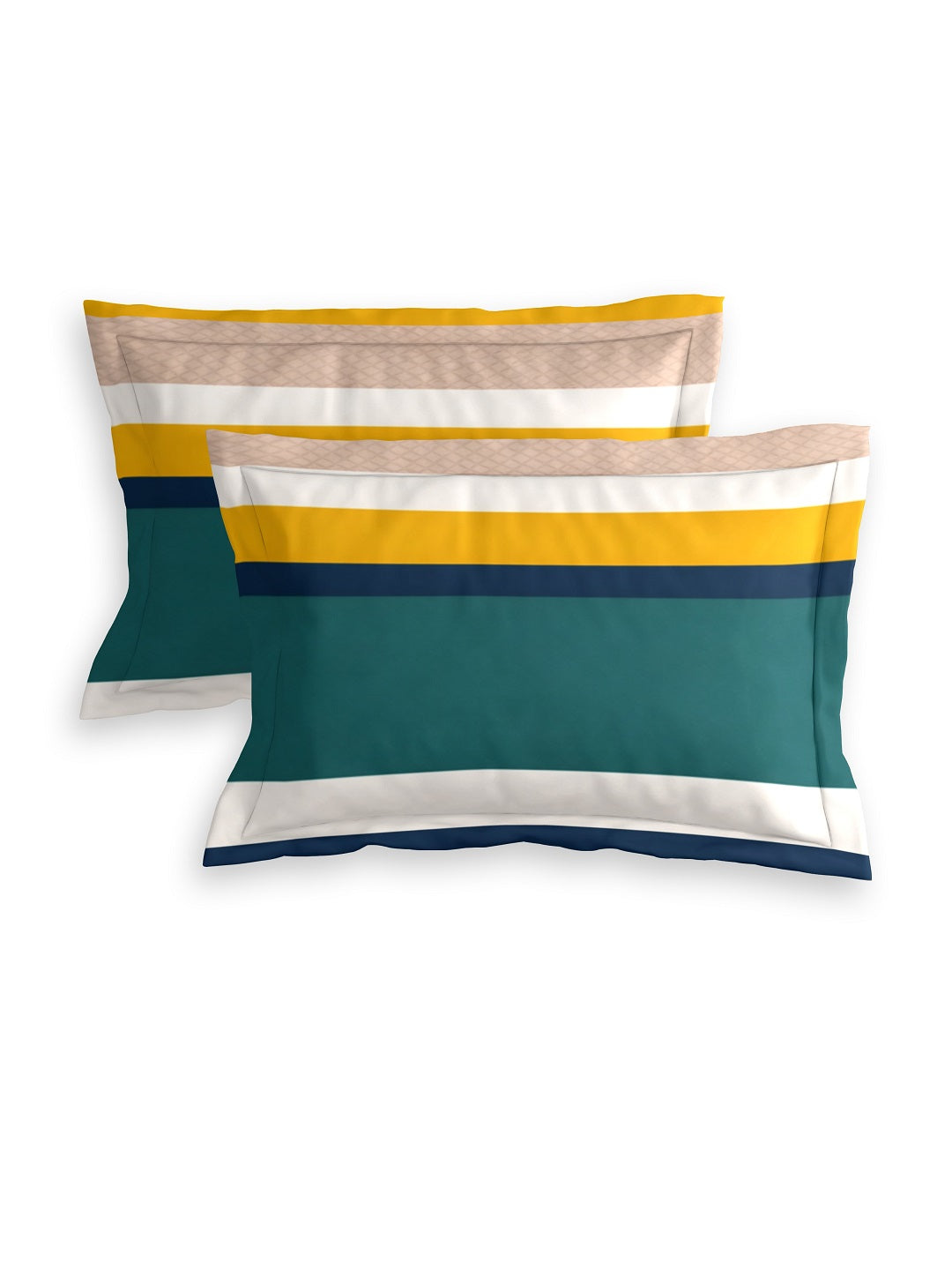 Quirky Home Coral Collection Double Bedsheet with 2 Pillow Cover - Multicolor