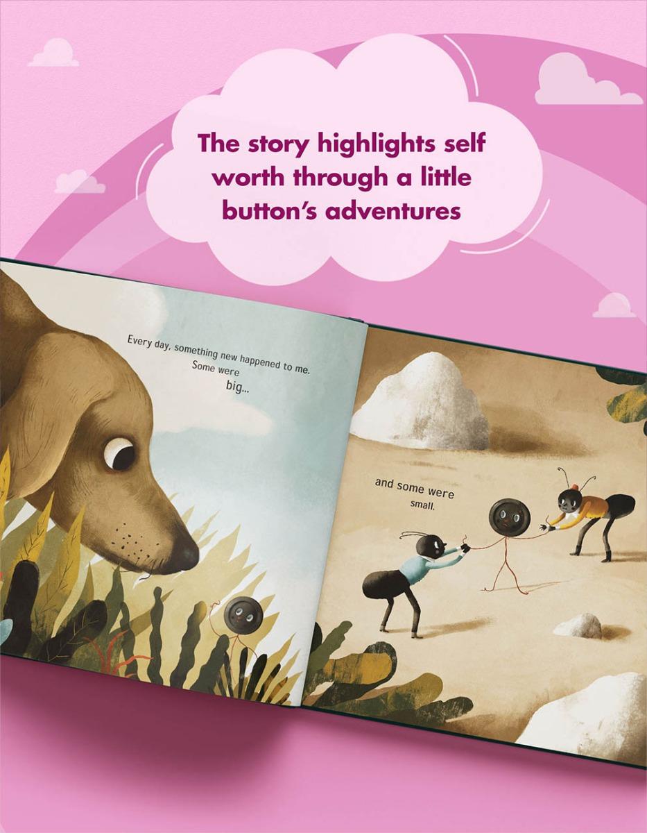 Great As A Button | English Bedtime Story Book for Kids - Image 4