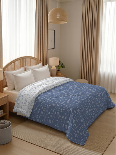 Quirky Home Oxford Collection 2 Kg King Bed Reversible Comforter | AC Blanket