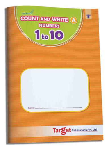 Count & Write Numbers Book A (1-10) for Kids 3-5 Years - Image 1