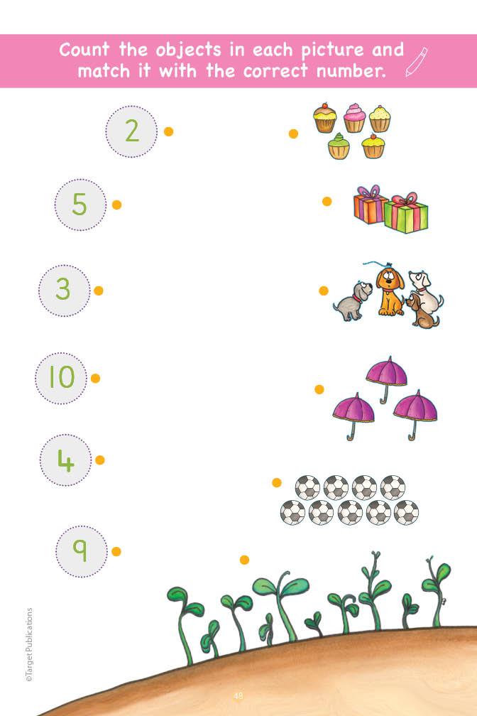Count & Write Numbers Book A (1-10) for Kids 3-5 Years - Image 7