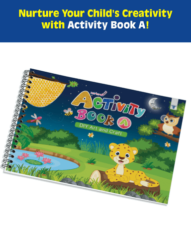 Activity Book for Kids in English Part A | 39 DIY Activities - Image 1
