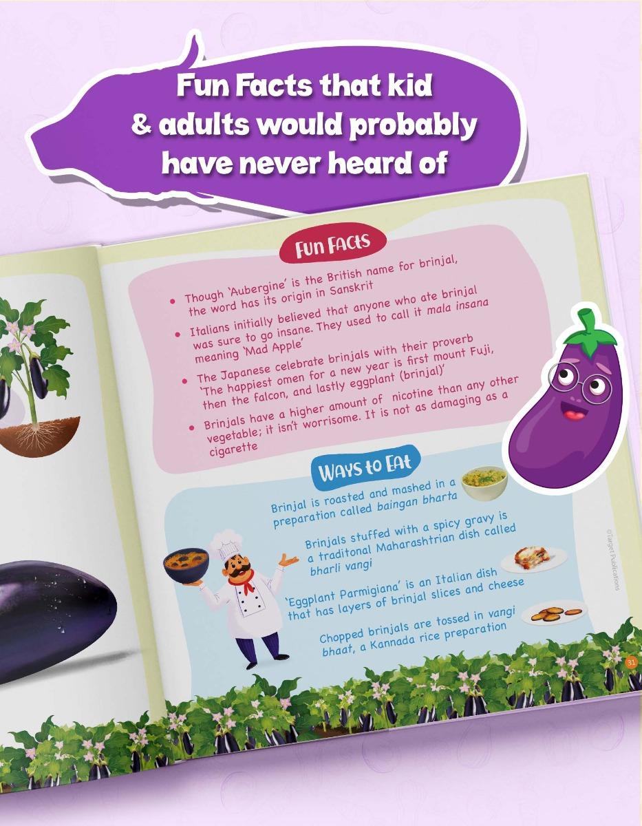Vegetables Information Book for Kids | Early Learning Activity Book - Image 5