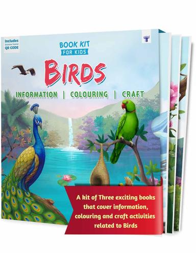 Activity Book Kit for Kids | My Early Learning Book of Birds - Image 1