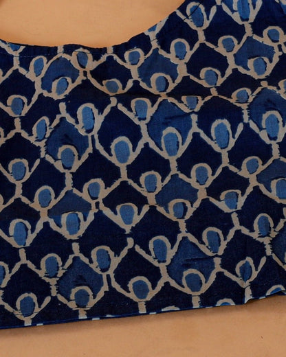 Indigo Floral Print Girls Co-ord Set - KES-SN-IDFR-0-6