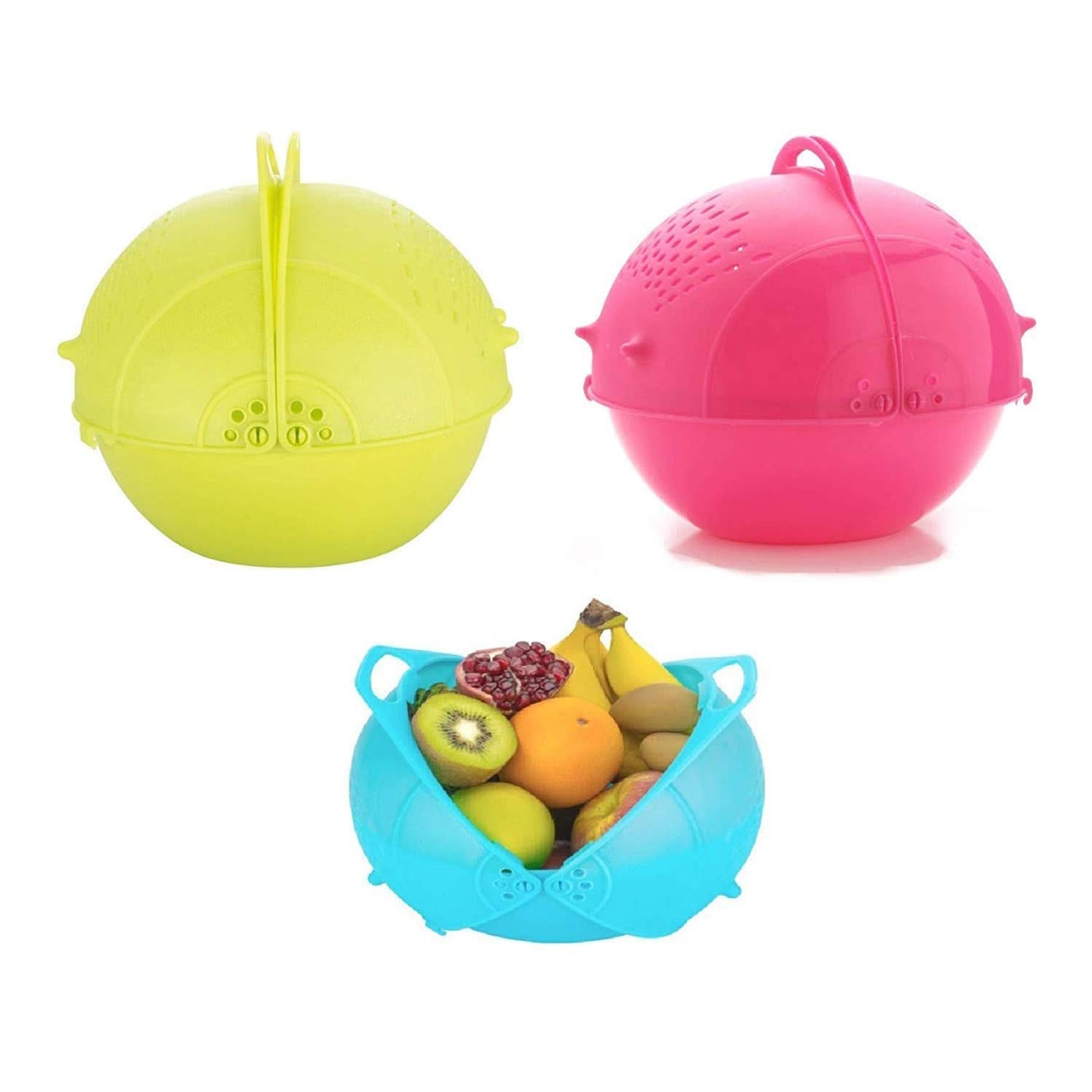 Ganesh Multi-Functional Rice & Vegetable Washing Basket