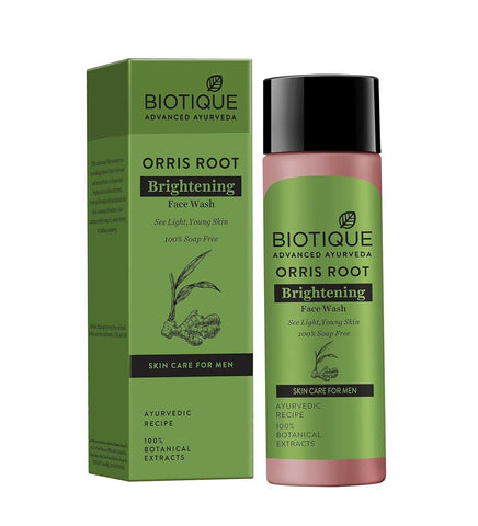 Biotique Bio Orris Root Lightening Face Cleanser For Men (120 ML) (Pack of 2) - HalfPe