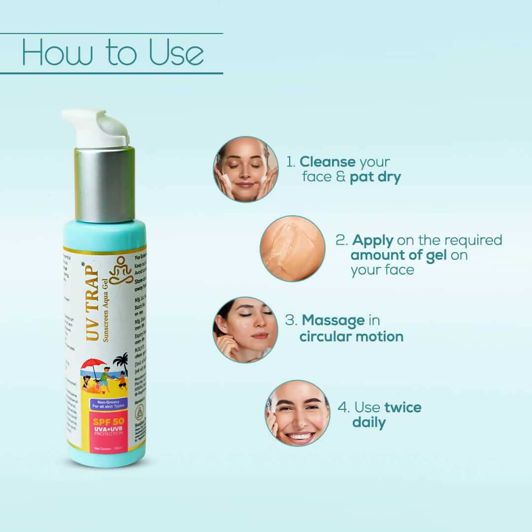 UV Trap Gel Sunscreen SPF 50 PA+++ (100ml)