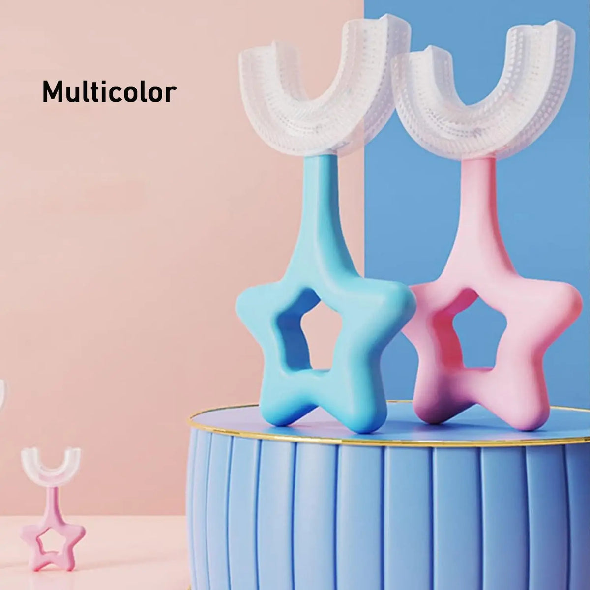 Star  U-shape Silicone Manual Toothbrush (1 Pc) HP DD