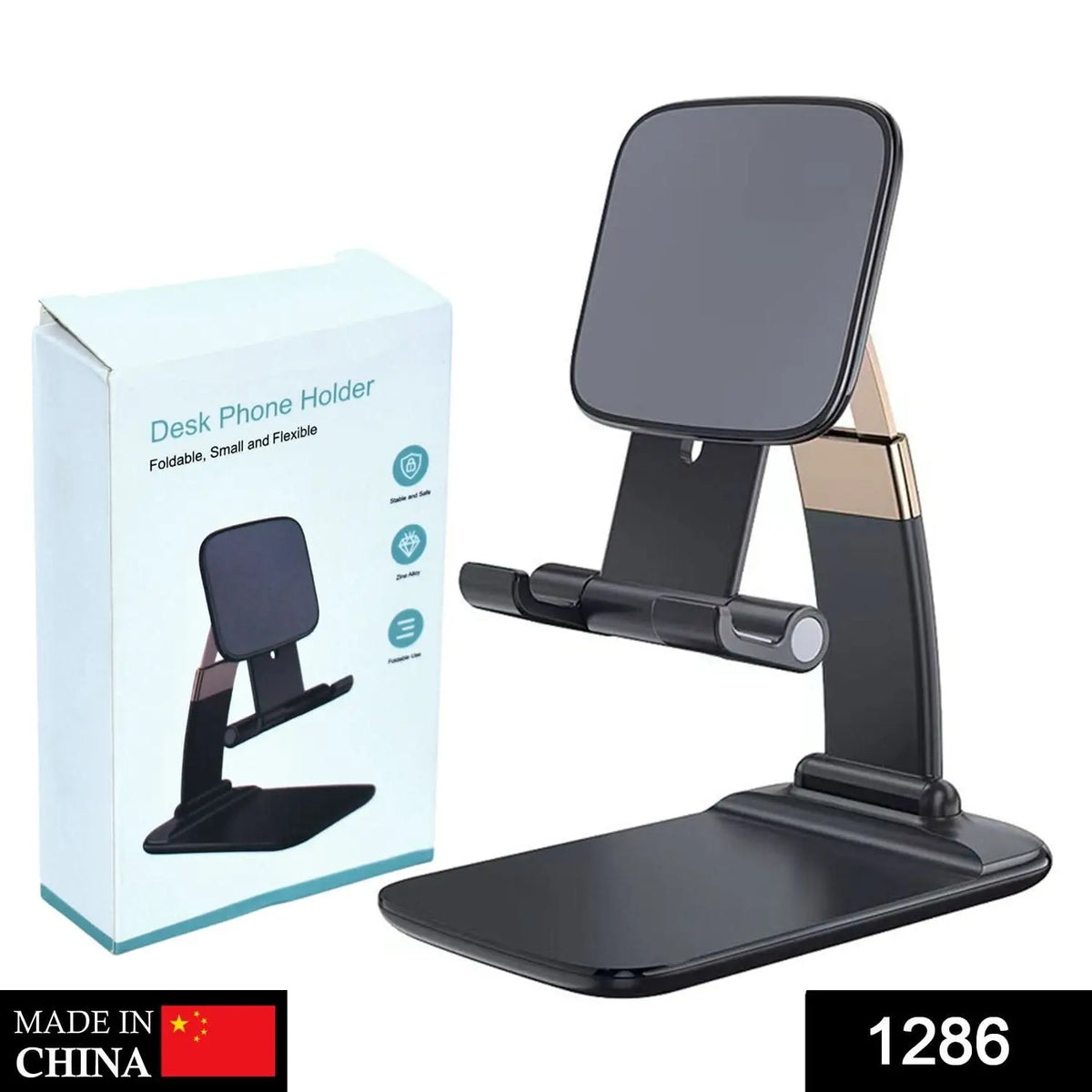 Foldable Universal Phone Stand – Adjustable Desk Holder for All Devices HP DD