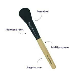 Sanfe Selfly Makeup Blush Brush For Face Makeup, Blusher Brush Single