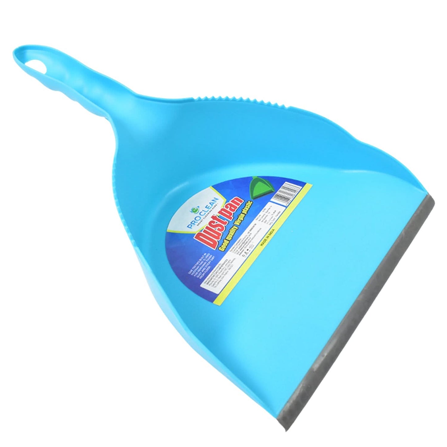 Heavy-Duty Plastic Dustpan with Handle – Durable & Lightweight Cleaning Tool (1 Pc)