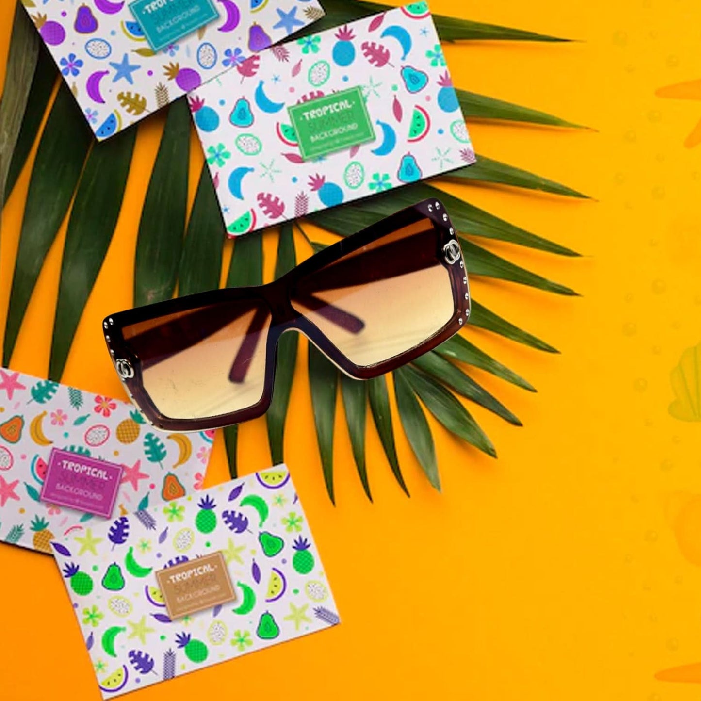 Retro Driving Sunglasses Vintage Fashion Frame