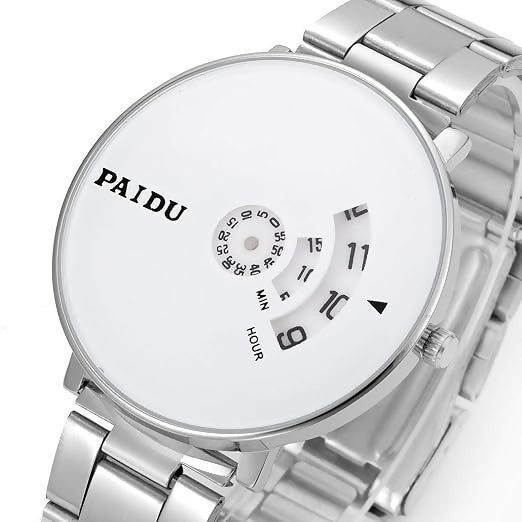 Stylish Paidu Analog Men’s Watch Premium Round Dial Casual Timepiece