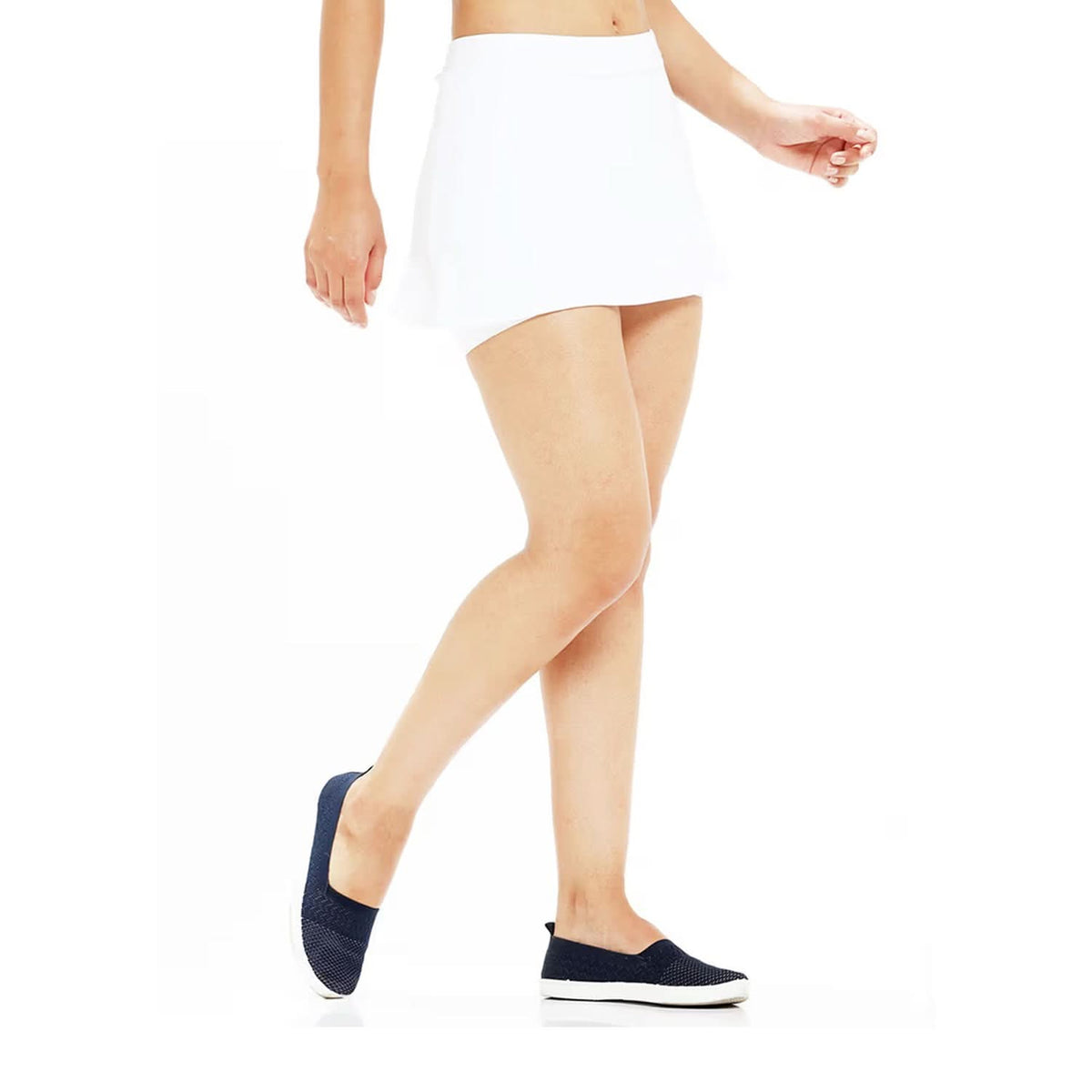 Women's High-Waisted Athletic Skirt – Workout, Running & Sports Skorts (1 Pc) HP DD