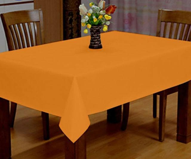 Lushomes Classic Plain Cotton Dining Table Cloth (Size 40 x 40”, Side Table Cover) - HalfPe