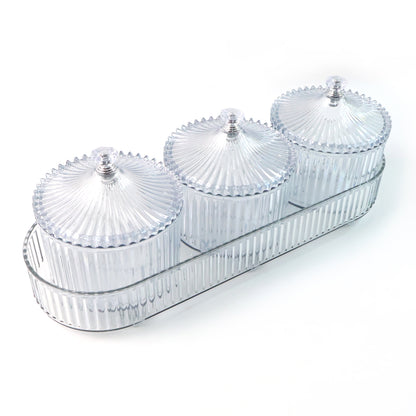 Dry Fruit  Snack Storage - (3 Pc  Set)