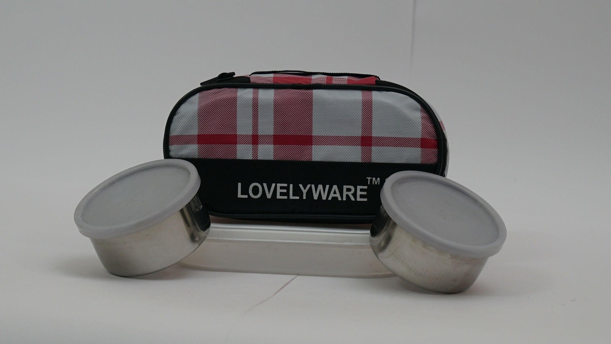 Capsule Nor Lunch Box (300ml *2 Container With Bag) - HalfPe