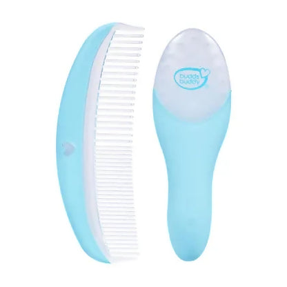 Buddsbuddy rex new born baby brush & comb set for infants (blue,bb5035)