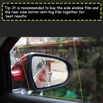 Rearview Mirror Protective Film – Anti-Scratch, Anti-Fog & Waterproof